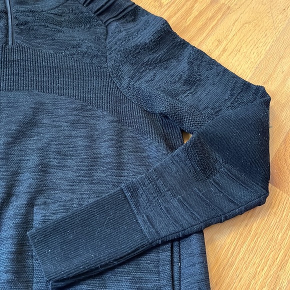 Smartwool intraknit merino sport fleece pullover size small black - Picture 3 of 14